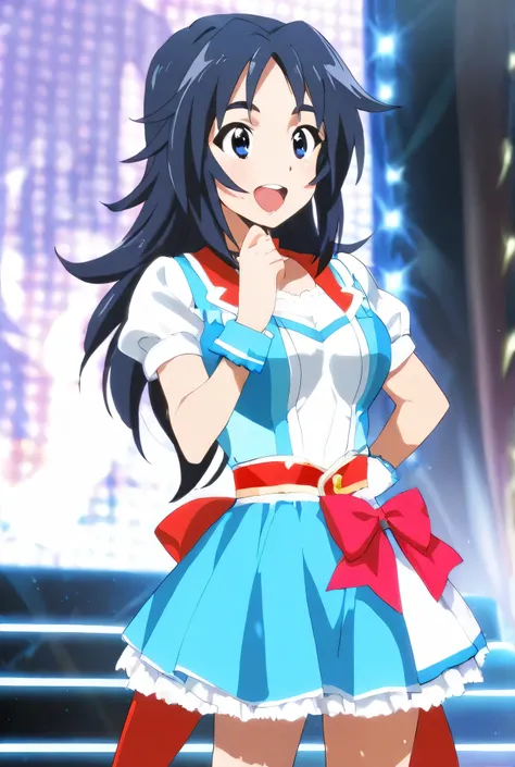 Yamagou Ayumi,Idol, 1girl ,alone,