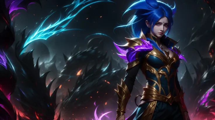 Sona's character in the game League of Legends