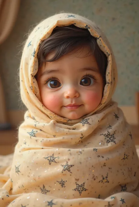 A habeshan baby girl with wearing habeshan netela stars gossip