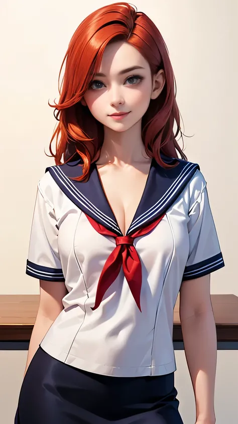 (highest quality, 8K, 32k, masterpiece, nffsw:1.2), (RAW photo), (realistic), (Photoreal:1.2), (High resolution), Super detailedな, very beautiful face and eyes, 1 girl, round and small face, big breasts thin waist、(((small breasts)))、(((white wall backgro...