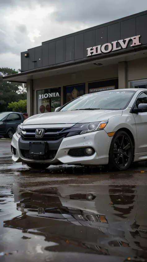 Reflections of Speed: After the Rain"