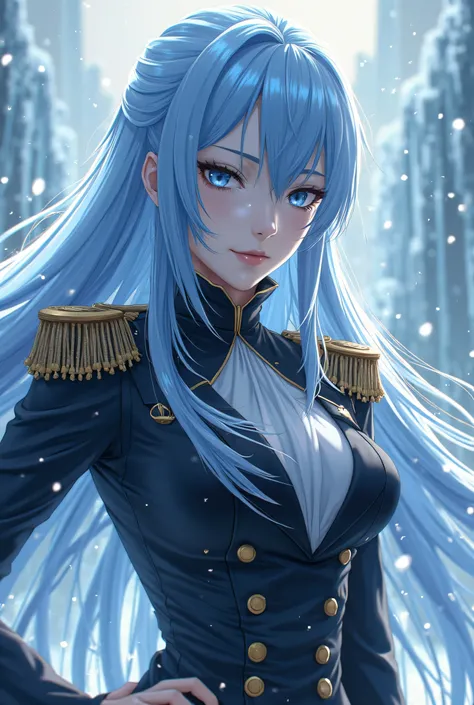 Esdeath, 3D anime style