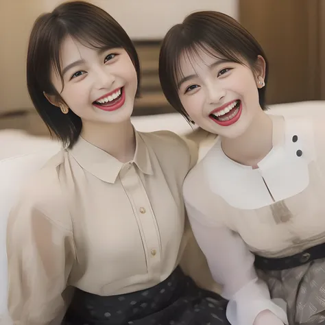 (highest quality, masterpiece, high resolution:1.2), 4K, (Photo quality clearly detailed foreground: 1.8), geometry, (Too beautiful cute noble Japanese 17yo fashion models are introducing feminine fashion trends (in a young women's popular fashion magazine...