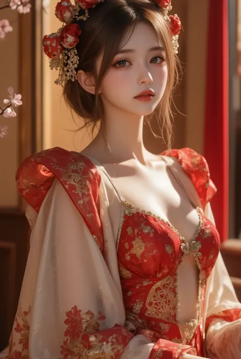 pretty chinese idol wear random sexy dress in random travel location in below:

🌍 Randomized Travel Theme:
She is gracefully dressed in an outfit inspired by a randomly selected world culture, blending traditional attire with artistic elegance. The setting...