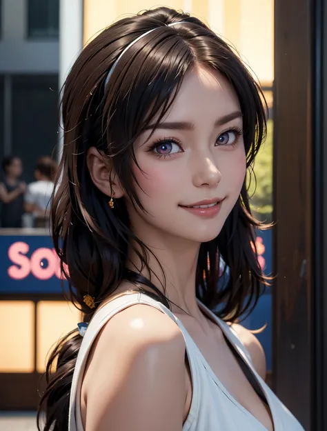 masterpiece、 top quality、 nothing 、 High Quality Images 、8k, woman 1 person、Skin Radiance、 skin and clothing texture、 beautiful eye expression 、Shiny latte colored hair, Long Haired Girl , cartoon inspired by Lee Jong Suk, deviantart , reali...
