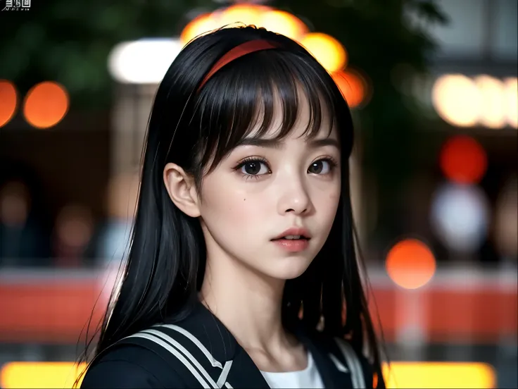 ((and she was so surprised that she cried、fear))、(8k, TOP QUALITY , masterpiece:1.2), ( realistic, photo- realistic:1.37), very well detailed, TOP QUALITY , Ultra High Precision, Professional Rights , photon mapping , radiosity, physically-based r...