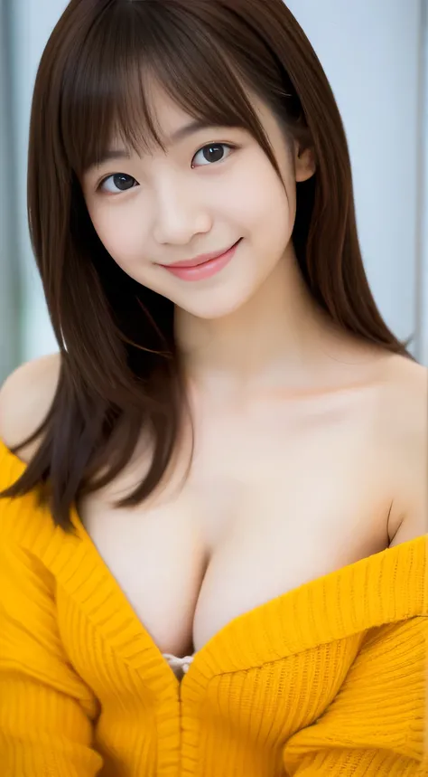 masterpiece,best quality,(Japanese girl),((Beautiful girl)),cleavage,(off shoulder:1.2),(perfect body beauty:1.2),(shy smile),From slightly above