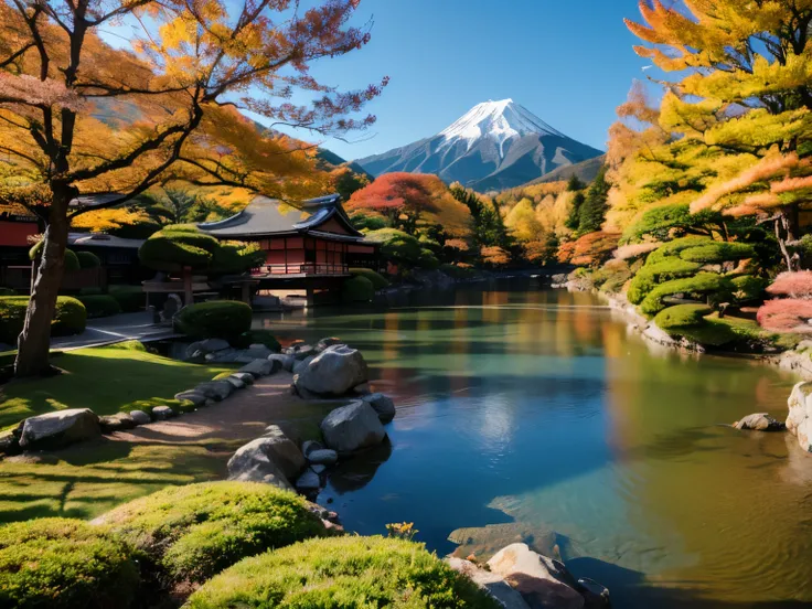 Beautiful Japanese scenery