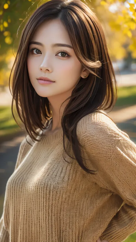 (Representative works:1.3)、(8k、realistic、RAW photo、Highest Image:1.4)、( 30 year old mature woman storing trash bags )、Small face、 beautiful face、(realistic Face)、 without makeup、 natural cosmetics、light makeup that breaks、 ( dark brown hair)、 beautiful hai...