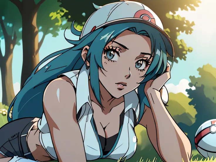 1girl in, age21, Kaname Chidori, photo of perfect woman, portrait, looking straight at camera, 5'1", Solo, Aesthetic artwork, (Straight aqua blue hair, waist length blue hair:1.25), (clear skin, pale skin, small breasts, B-cup, runners body, very thin wais...