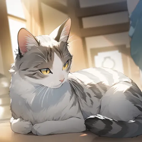 animal, cat, focus cat, game CG, fantasy, break,(artist:akinashi_yuu),artist:fujiyama,artist:artist:yuugen,break,(masterpiece), (best quality), (ultra-detailed),(Detailed Lighting), very aesthetic, newest, beauty illustration,super detailed skin, (masterpi...