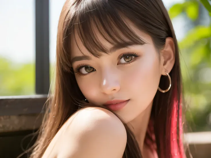 nsfw,((nude)),((16k,raw photo, Masterpiece, Hi-Res)), (((((petites))))) ,((( light red eyes))) ,((lie on back k , Turn butt up ,legs up)), (Perfect eight headed body) ,Transcendental cute Japanese girl , (((Young face , loli style))), 18 year old high scho...