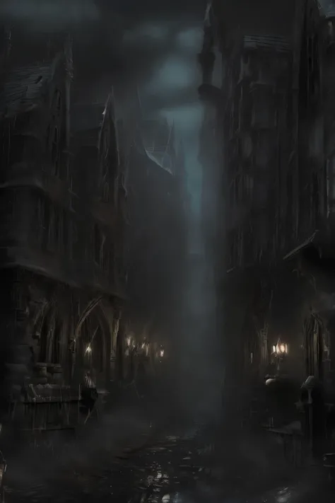((best quality)), ((masterpiece)), extremely detailed, delicate texture, aesthetic gothic collection, general term for (gothic architecture, art, fashion, literature, thought, style, and culture), gothichorrorai, (sinister), (dark), (gloomy), ((Victorian e...