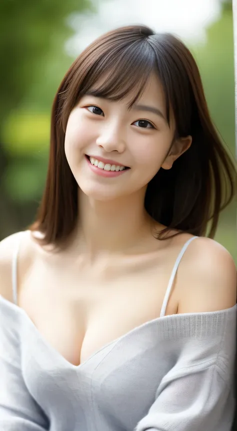 masterpiece,best quality,(Japanese girl),((Beautiful girl)),cleavage,(off shoulder:1.2),(perfect body beauty:1.2),(shy smile),From slightly above