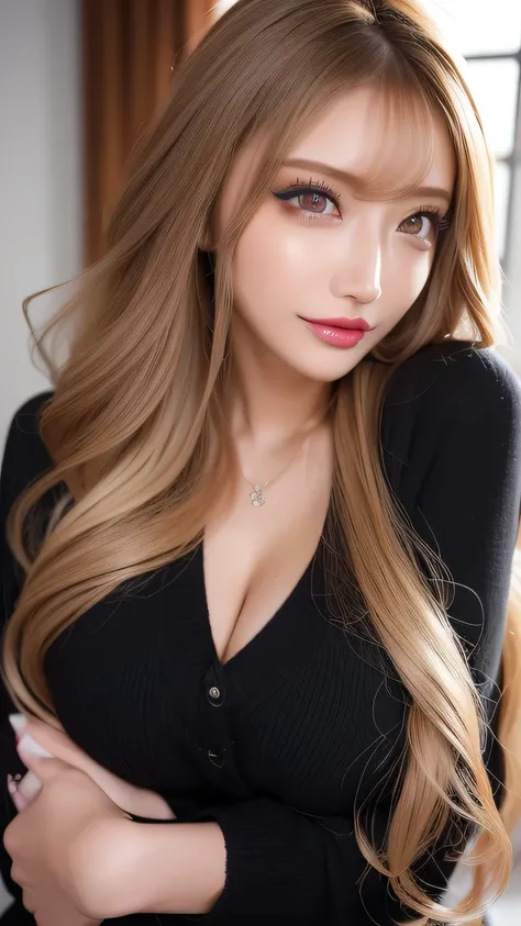  (超 nothing ,  Masterpiece,  anatomically correct,  textured skin,  super detailed,  highest quality,    nothing , 8k, bloom,      front light   :1.2,  perfect dynamic composition), (24 years old, 1 person, Cute and sexy tutor, G-cup big breasts, sexy face...