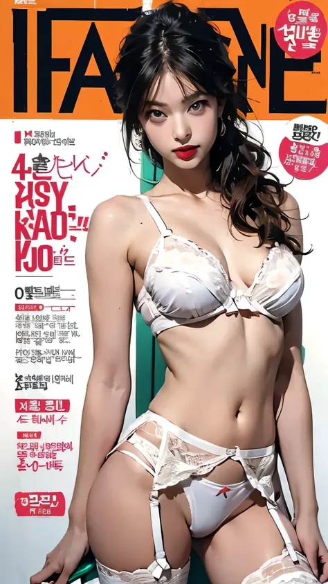 NASSFY, ( masterpiece:1,2, top quality), (Magazine cover), ( colorful  Magazine cover에 가득한 텍스트),  vibrant , Eye-catching picture , Comic cover style,  colorful ,  tempting,  Stylish , elegant, High fashion, enchanting, ,  Trends , Fashionable, radiant,  ey...