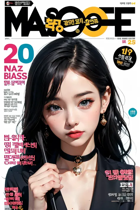  NASSFY , ( masterpiece:1.2,  top quality), (Magazine cover), (  colorful  Magazine cover에 가득한 텍스트),   vibrant  ,  eye-catching  사진 , Comic cover style,   colorful ,  It&#39;s tempting ,   Stylish  , , High Fashion,  Interesting ,  Trend  , Fashionable, ra...