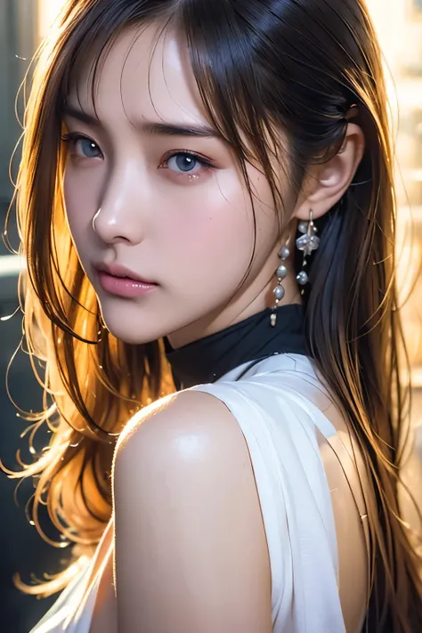   style, Neuropunk face closeup portrait (((SKS people々))),   smooth soft skin  , Big dreamy eyes,  Beautiful intricate shades of hair ,     symmetrical  , Anime big eyes, soft lighting, detailed faces, Works by Makoto Xin Haicheng , Stanley Arthham Lau , ...