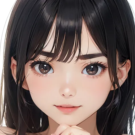 Highest quality、high resolution、(off white background:1.5)、(beautiful face in every detail:1.4)、anatomically accurate、( drawing the number of fingers as normal :1.2)、( detailed expressions )、(detailed eyes:1.2)、beautiful,  smooth skin、Age Beauty 、24years c...