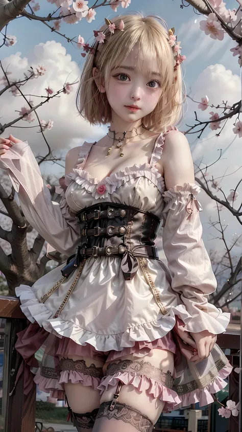 白い plum blossom、Plum Blossom Plum、Umenoki、plum、 plum blossom、Shiraume、Plum Grove Park、plum and Japanese warbler、A fantastic rainbow hangs in the sky、Steampunk Super Mini Lolita、Platinum Blonde Straight Haired Short Bob、round face、 Japanese Beautiful Girl、 ...