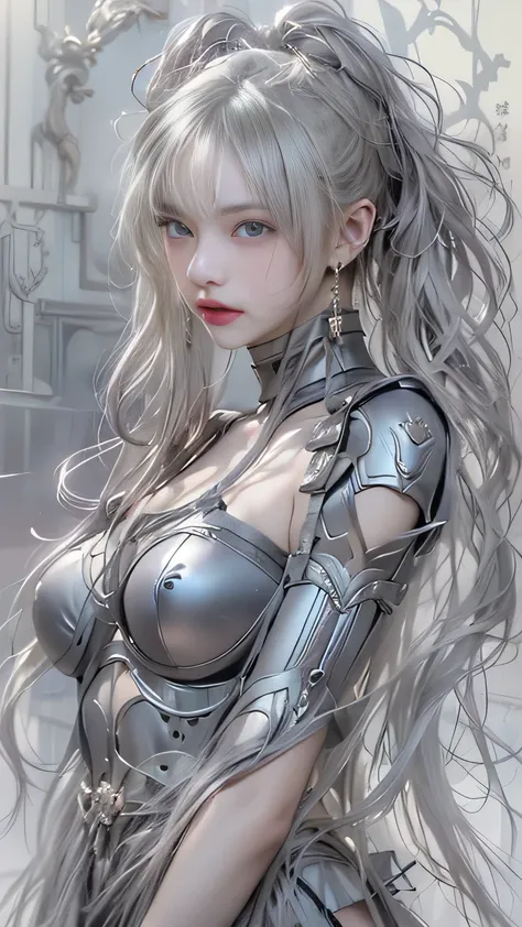 ((masterpiece:1.4)、(Highest quality:1.4)、( real :1.7))Written by Luis Royo(by Luis Royo)Under the Chest {x} Beautiful Girlof Surreal Portrait、 Super beautiful girl、((1人 of 女 of 子:1.4))、Glowing Natural Skin of Texture、 author:by Luis Royo(Written by Luis Ro...