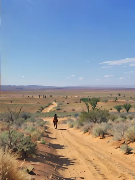 araffes walking on a dirt road in the desert, african steppe, african savannah, landscape of africa, african plains, bright red desert sands, natural landscape beauty, desert scenery, frans lanting, a beautiful landscape, desert!!!!!!!!!!!, beautiful natur...