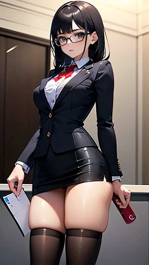 ((Masterpiece, top quality, high resolution, highly detailed CG unified 8K wallpaper)), (huge stunning goddess shot, very hot and sexy, jaw-dropping beauty, perfect proportions, beautiful body, slim body beauty:1.3), (Female lawyer, persuading jurors in co...