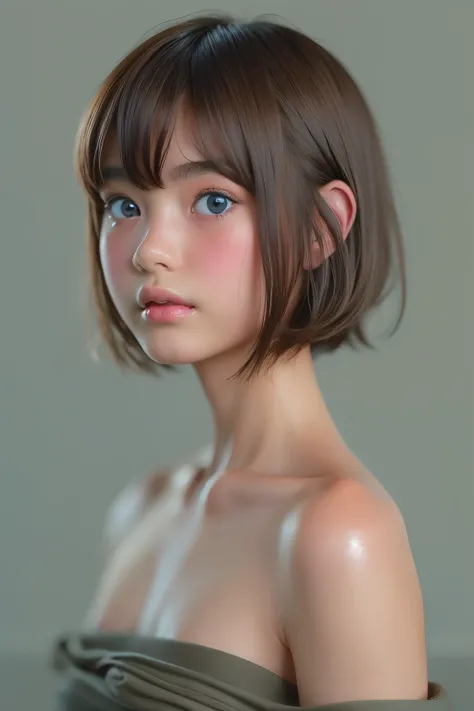 ((sfw: 1.4)), ((sfw, extra short hair, sidelocks-hair, 1 Girl)), Ultra High Resolution, (Realistic: 1.4), RAW Photo, Best Quality, (Photorealistic Stick), Focus, Soft Light, (()), ((Japanese)), (( (young face))), (surface), (depth of field), masterpiece, (...