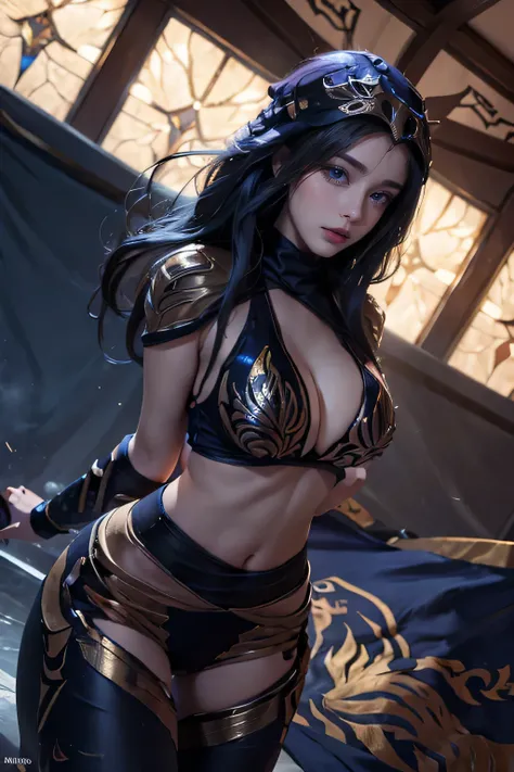 Emphasize the angle of the hips,League of Legends ash,Leotide,Leggings,Dekiyin,sexual base print,Nipple prints,You are wandering,Arms tied up failure,Glue Tight Leggings,chest,firm boobs