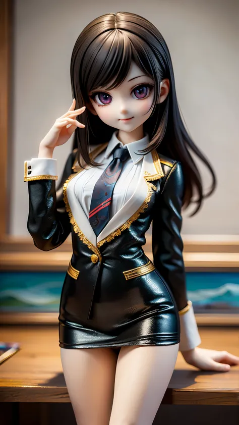 ((Highest quality)),( super high definition ),(very well detailed),( detailed description),(( best CG )),(masterpiece), Ultra Detailed Art ,Amazing Painting Art,(Art with Delicate Details:1.5), woman:1.5, beautiful well-groomed face, glossy long black hair...