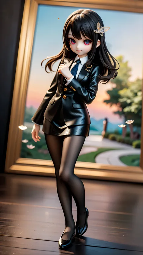 ((Highest quality)),( super high definition ),(very well detailed),( detailed description),(( best CG )),(masterpiece), Ultra Detailed Art ,Amazing Painting Art,(Art with Delicate Details:1.5), woman:1.5, beautiful well-groomed face, glossy long black hair...