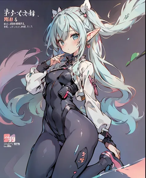 ( masterpiece、 Best Quality、 Best Quality、official art、  beautiful and beautiful  :1.2)、(one girl:1.3)  Hatsune Miku、twin tails, beautiful breasts, multiple views, pencil happentch, (happentch:1.25), (***********,small breasts,), ((The shoes of)), shy, bes...