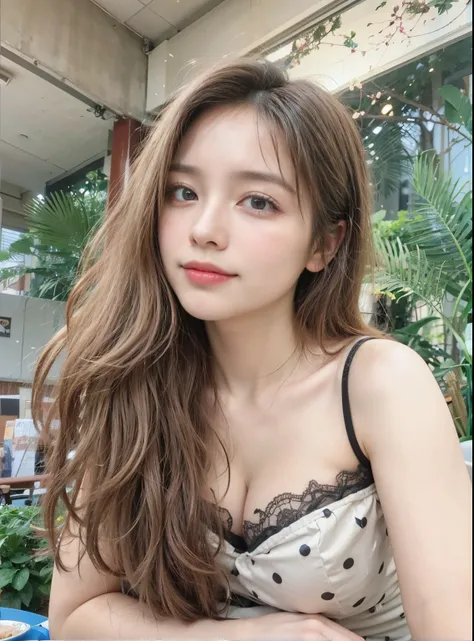 Sharp focus :1.2, A pretty girl 24 years old with perfect figure :1.4, Slender abs :1.3, Raw photography、超A high resolution, full body, Ultra High Definition, Detailed Photo, ((a big smile on her face)), Sexy, Facing Camera, Close-up , (1girl), Beautiful F...