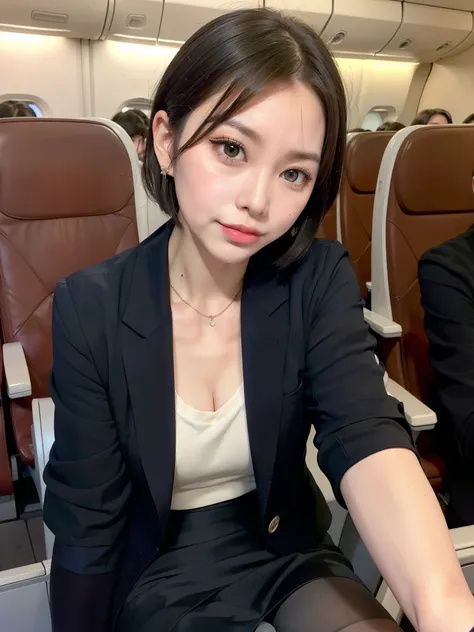 ((Best of the highest quality, Masterpiece, bust up portrait style, raw photo: 1.2)), (Sharp focus: 1.2), (1 AESPA girl, slim body type female, 27 y/o: 1.1), (solo: 1.28), (realistic, photo-realistic:1.37), cute face, finely eyes, (droopy eyes: 1.32), (Emp...