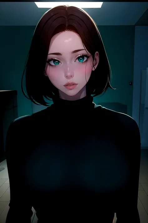 masterpiece:1.5, best quality training:1.5, aesthetic, 1 , sidelocks, cinematic lighting, sharp focus,large breasts , female , lust ,16k, glowing eyes,  detailed 4k eyes ,
playground,seduction, sexy lips, half-open lips,detailed lips, detailed background,(...