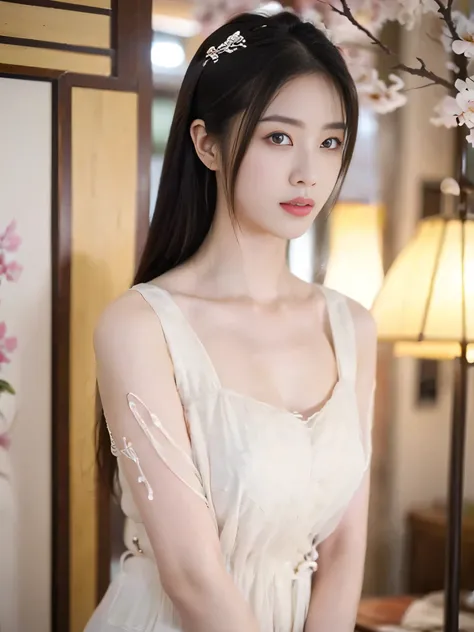 (ulzzang-6500-v1.1:0.8),( original photo:1.2),((Realistic photo:1.4)),(full body),best quality, masterpiece, is very delicate and beautiful, Very Detailed, CG, unified, 8k wallpaper , are amazing, detailed , masterpiece, best quality, official art, ext...