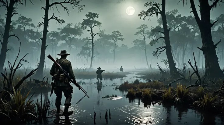 CREATE A WALLPAPER FROM THE GAME HUNT SHOWDOWN