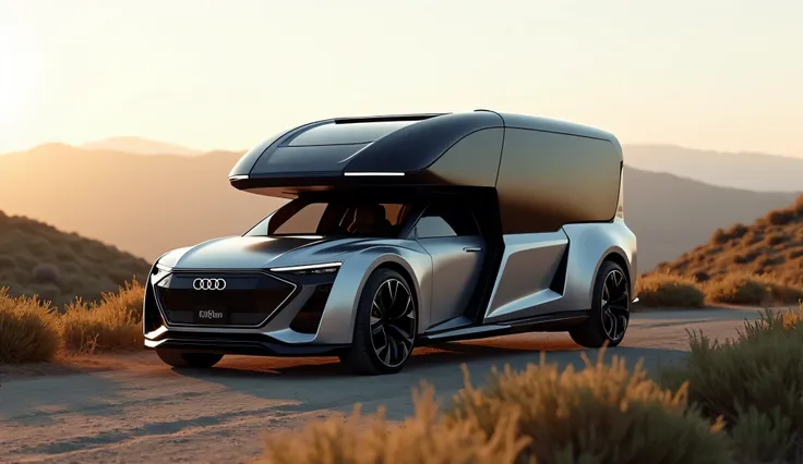 Interior 2026 Audi motorhome camper truck  