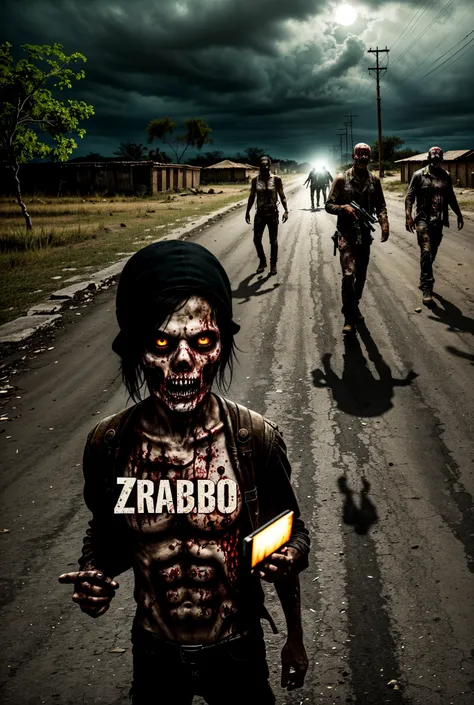 Create a video of a Story of a Zombie Apocalypse in Mexico 