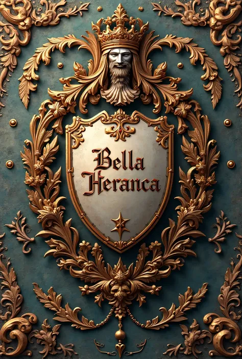 Create. family coat of arms with the name Bella Herança 