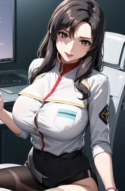     （（5 fingers that delicately and accurately depict the beautiful fingers of office workers）），（face that has a thin waist even with big breasts），white blouse  ，         black panties，        ，（（        big breasts stand out   ）），（ big breasted ），   ，    ...