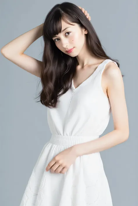 masterpiece, best quality, ultra-realistic, photorealistic, 8K, top-quality, ​ultra-detail, super high resolution, Improvement of quality, Enhances the beauty of skin texture, Clean and glowing skin, Smoother lighting, Improving the quality of cinema light...