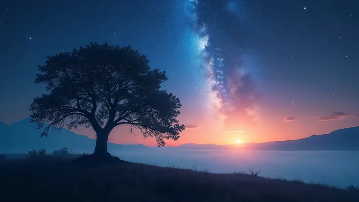 Masterpiece, best quality, 8K, digital art, shooting star, strong contrast, breathtaking scenery, (abstract painting) influenced by minimalism, ethereal, dreamlike, surreal, celestial glow, stardust, nebula, luminous atmosphere, glowing aura, bioluminescen...