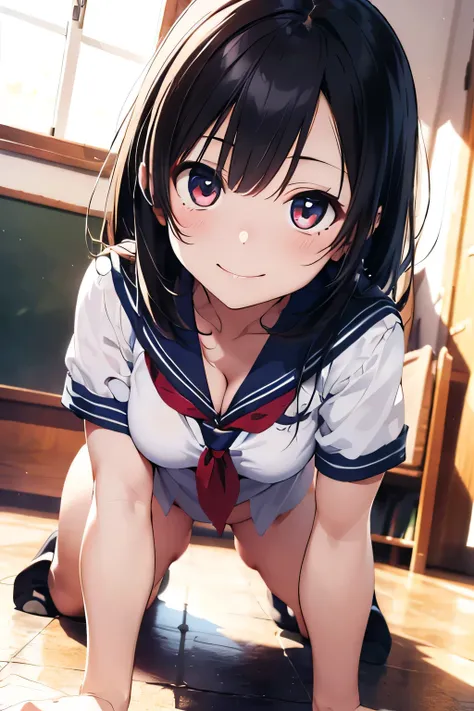 (extremely high quality artwork), (extremely detailed CG 8k), (masterpiece) ,(extremely cute girl), short, (innocent face), ((innocent smile)), shiny hair, (slim body), (small breasts), ((finely detailed beautiful eyes)), (eyes with brightness), look at vi...