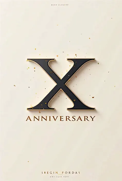 created logo for s Anniversary