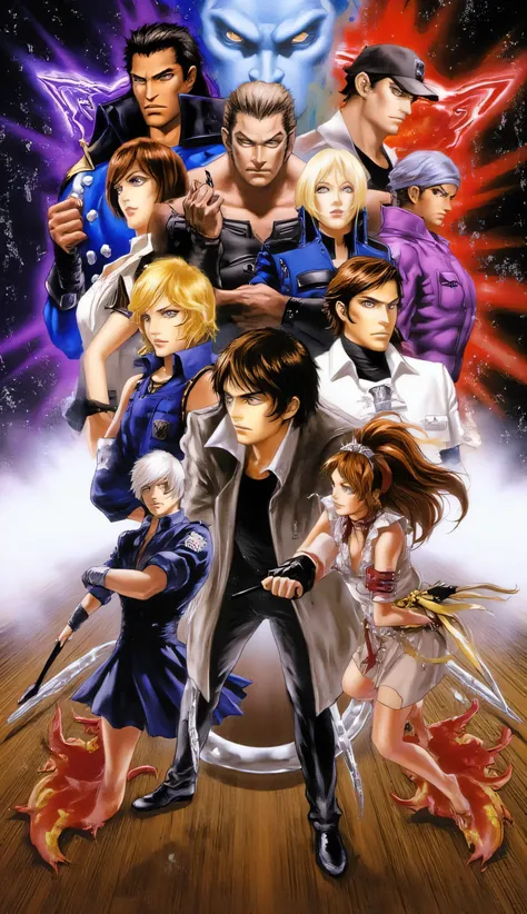 The King of Fighters: Another Day is an animated series based on the popular fighting game series The King of Fighters. It was produced by Production I.G, and revolves around the plot of the 3-D version titled The King of Fighters: Maximum Impact, along wi...