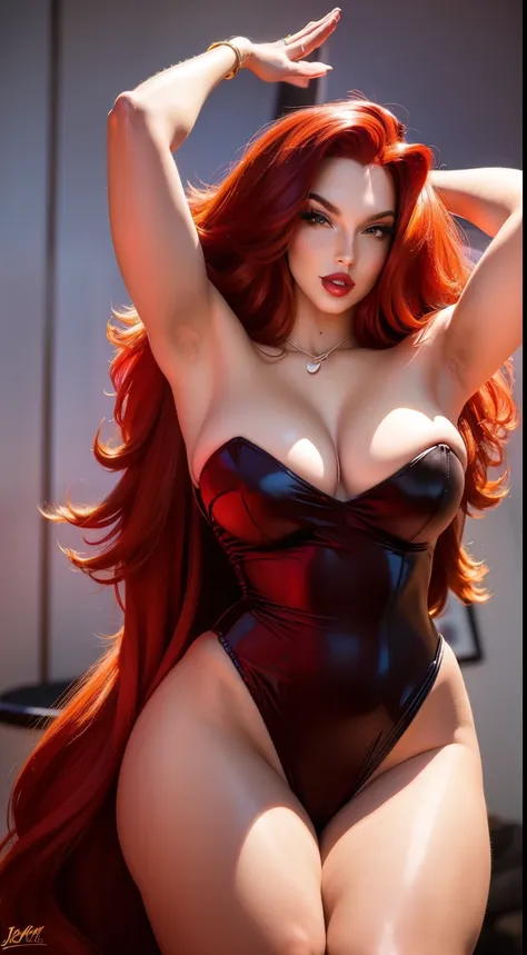 Jessica Rabbit sexy, sensual e nua