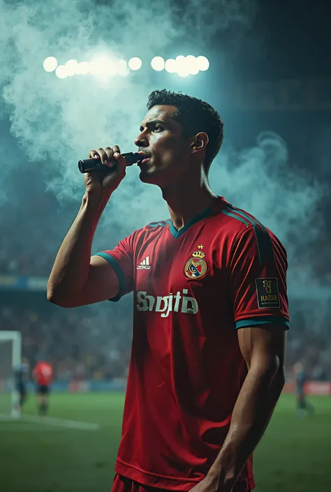 ronaldo eat a vape