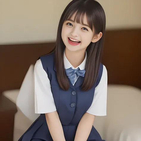 (highest quality, masterpiece, high resolution:1.2), 4K, (Photo quality detailed foreground: 1.2), geometry, ((Two 14yo too beautiful noble girls), Cute noble beautiful slender girl girly very-long-hair Japanese photo model seated in a white room and looki...