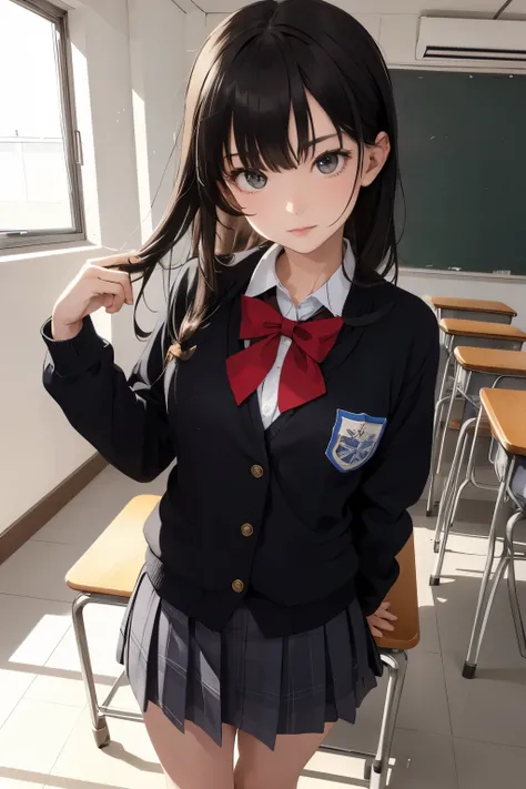 masterpiece,1girl,school uniform,